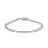 14K White Gold 4.0 Cttw Classic Lab-Grown Diamond Tennis Bracelet (F-G Color, VS2-SI1 Clarity) - 7