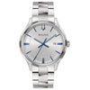 Bulova para hombre de acero inoxidable