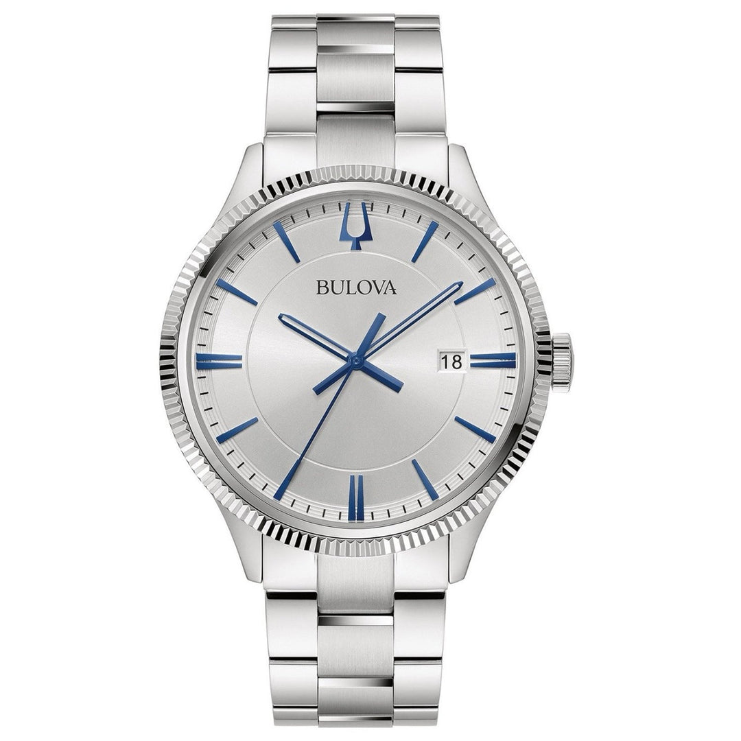 Bulova para hombre de acero inoxidable