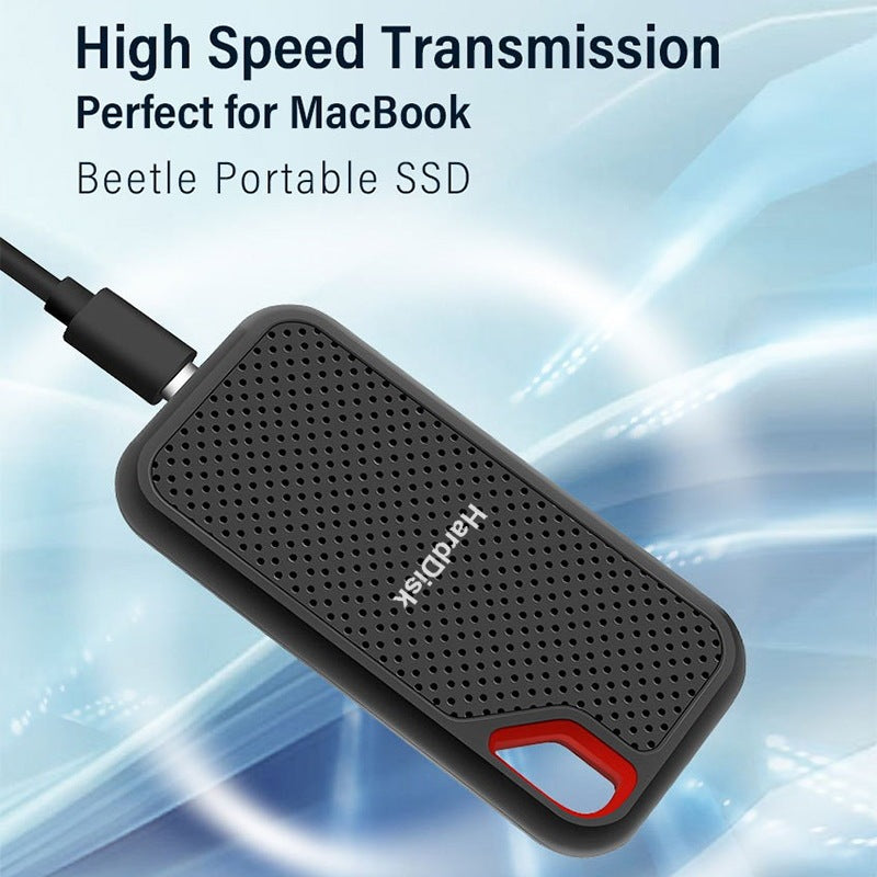 Portable SSD - High-Speed Mobile Solid State Drive with Type-C 3.1