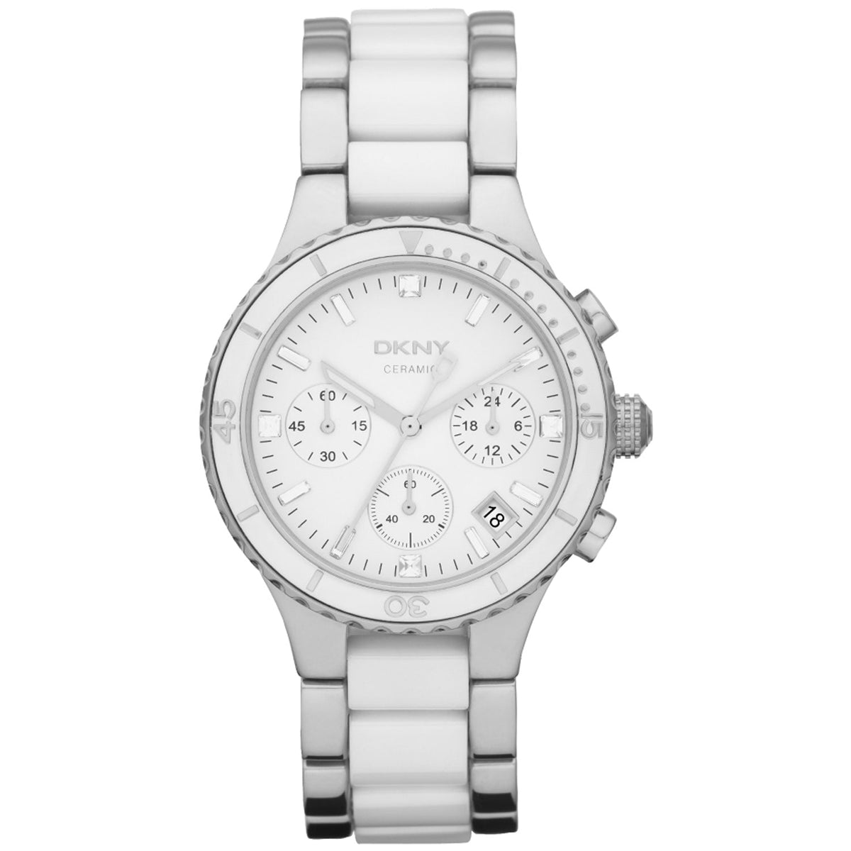 Cronógrafo DKNY para Mujer Esfera Blanca
