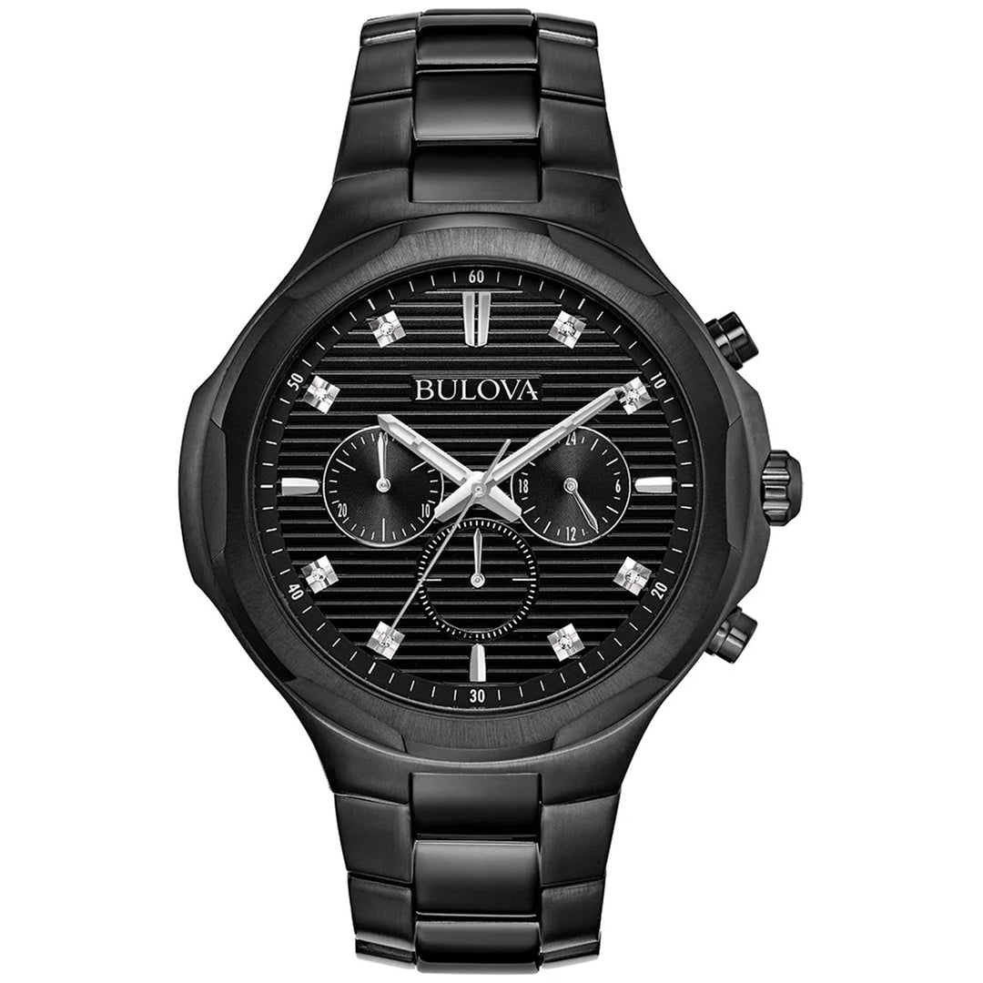 Мужской классический спортивный хронограф Bulova