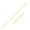10k Yellow Gold Solid Diamond Cut Rope Chain 1.4mm