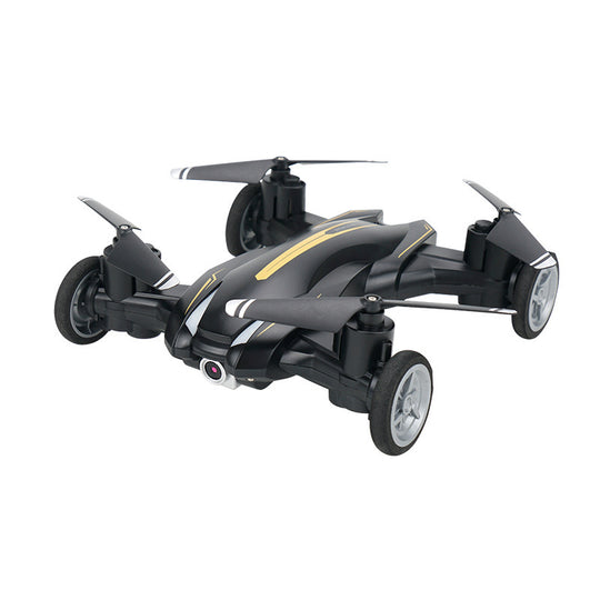 Wireless R/C Air-Land Aircraft with Built-in Live Camera - 360 Flips, Altitude Hold, Dual Mode