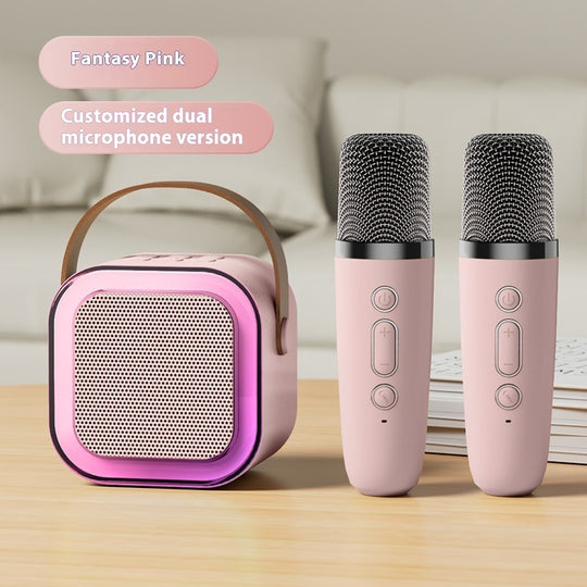 All-In-One Bluetooth Speaker with Dedicated Handheld Microphones