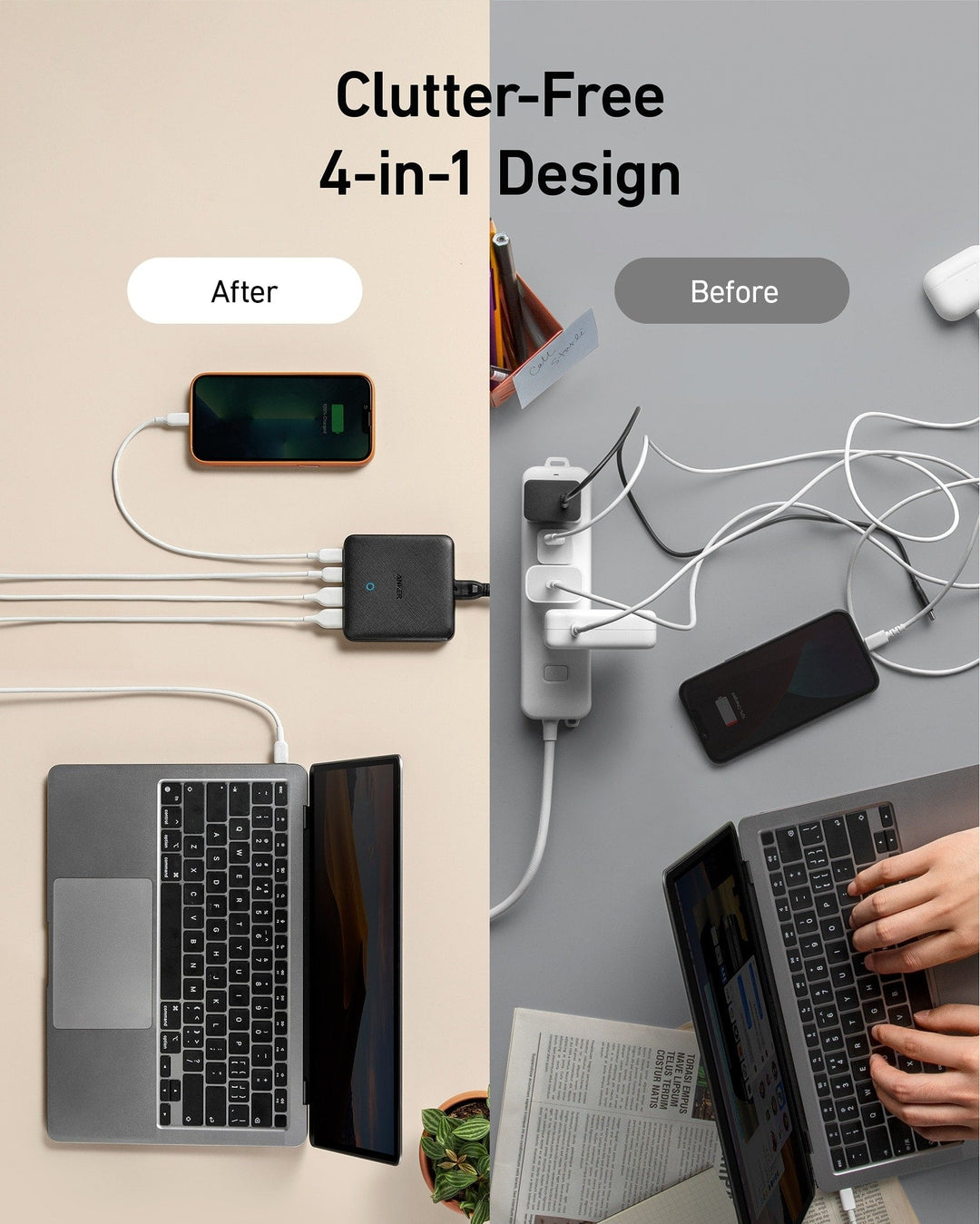 Anker <b>543</b> Зарядное устройство (65W II)