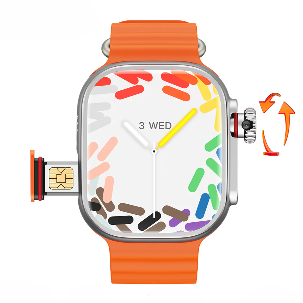 Android Watch Ultra 2 — умные часы на базе ОС Android со встроенной камерой, 5G, GPS, Wi-Fi, Bluetooth 