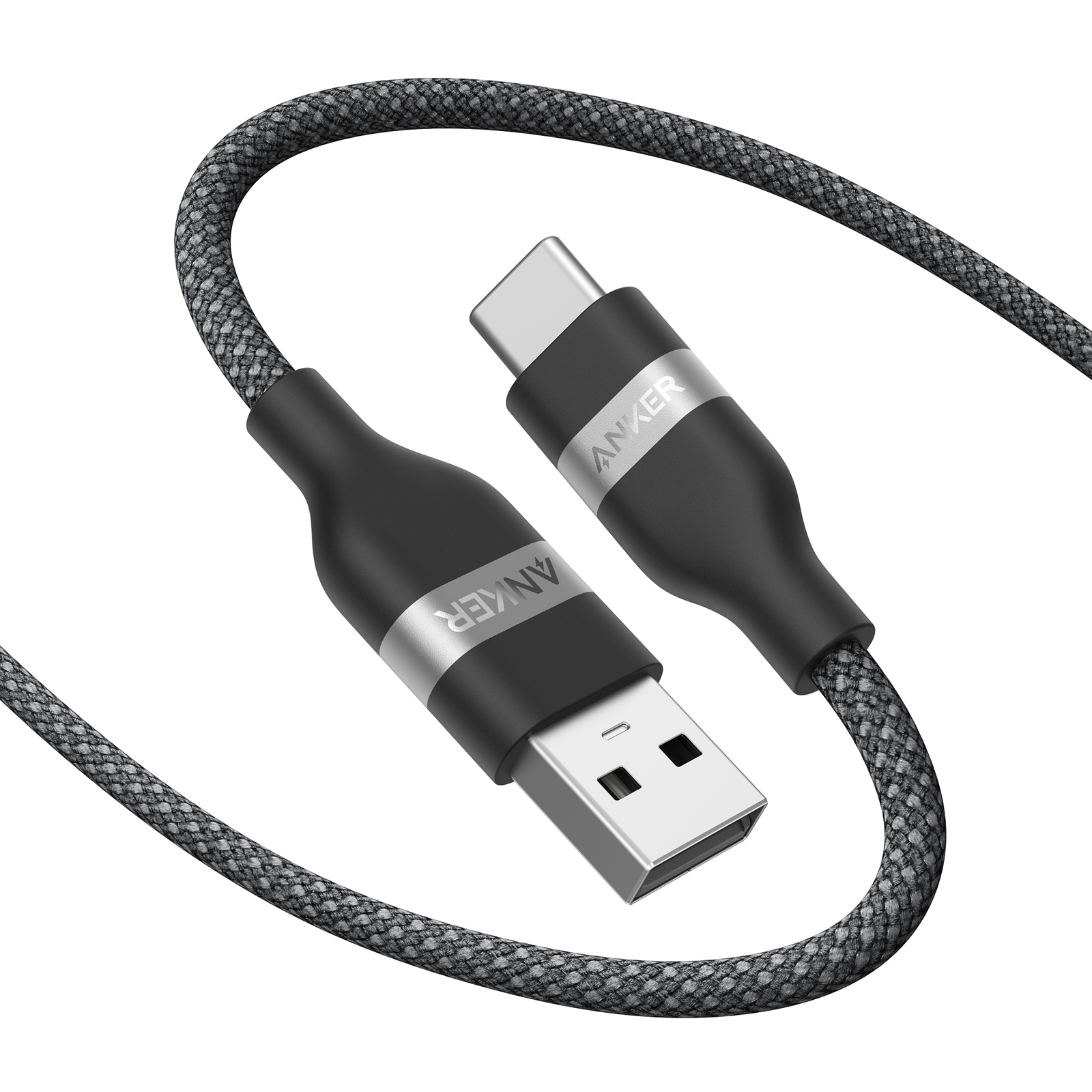 Cable Anker USB-A a USB-C (0,9 m/1,8 m, trenzado reciclado)