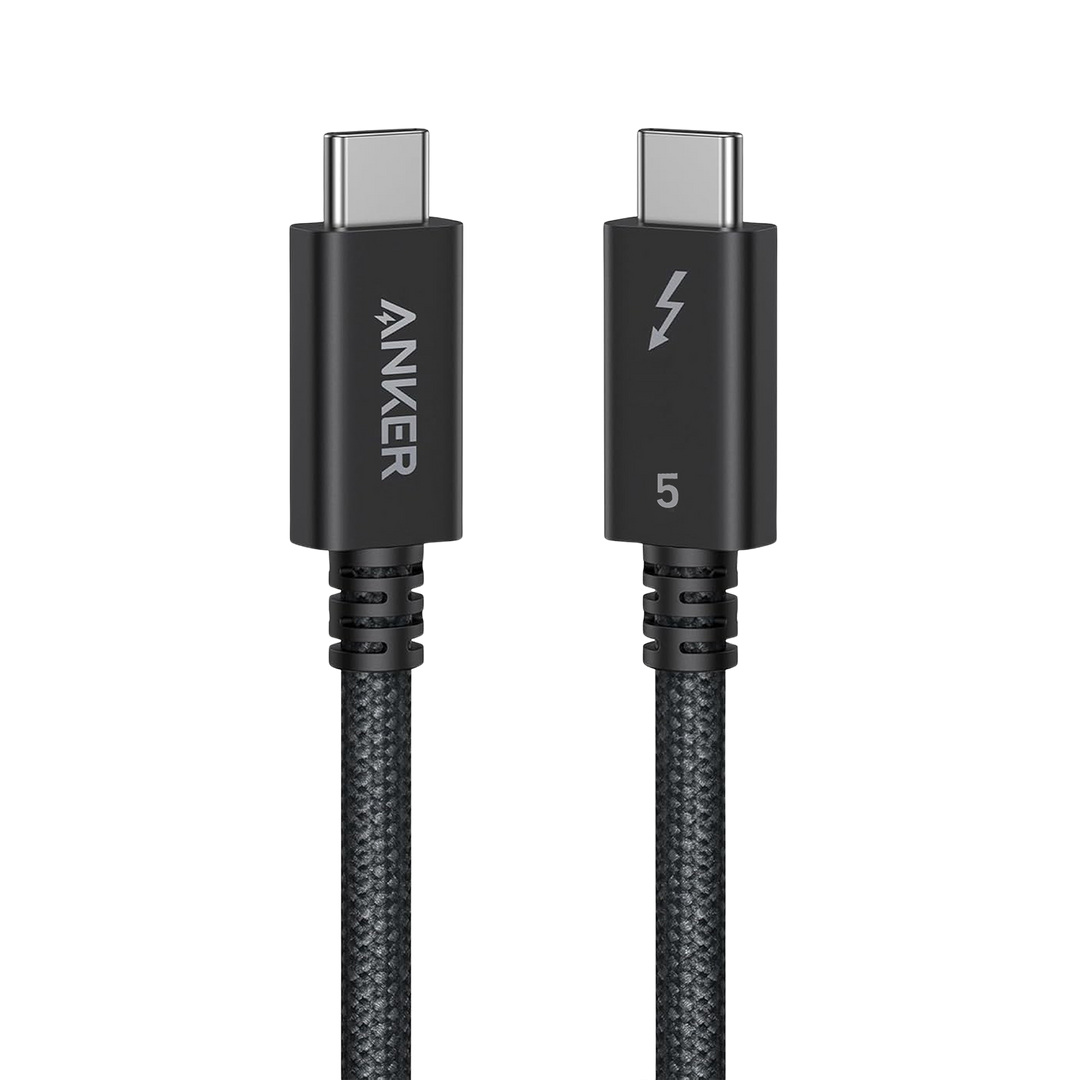 Anker Prime Thunderbolt 5 Cable (3.3 ft/1.7 ft, 80Gbps, 240W)