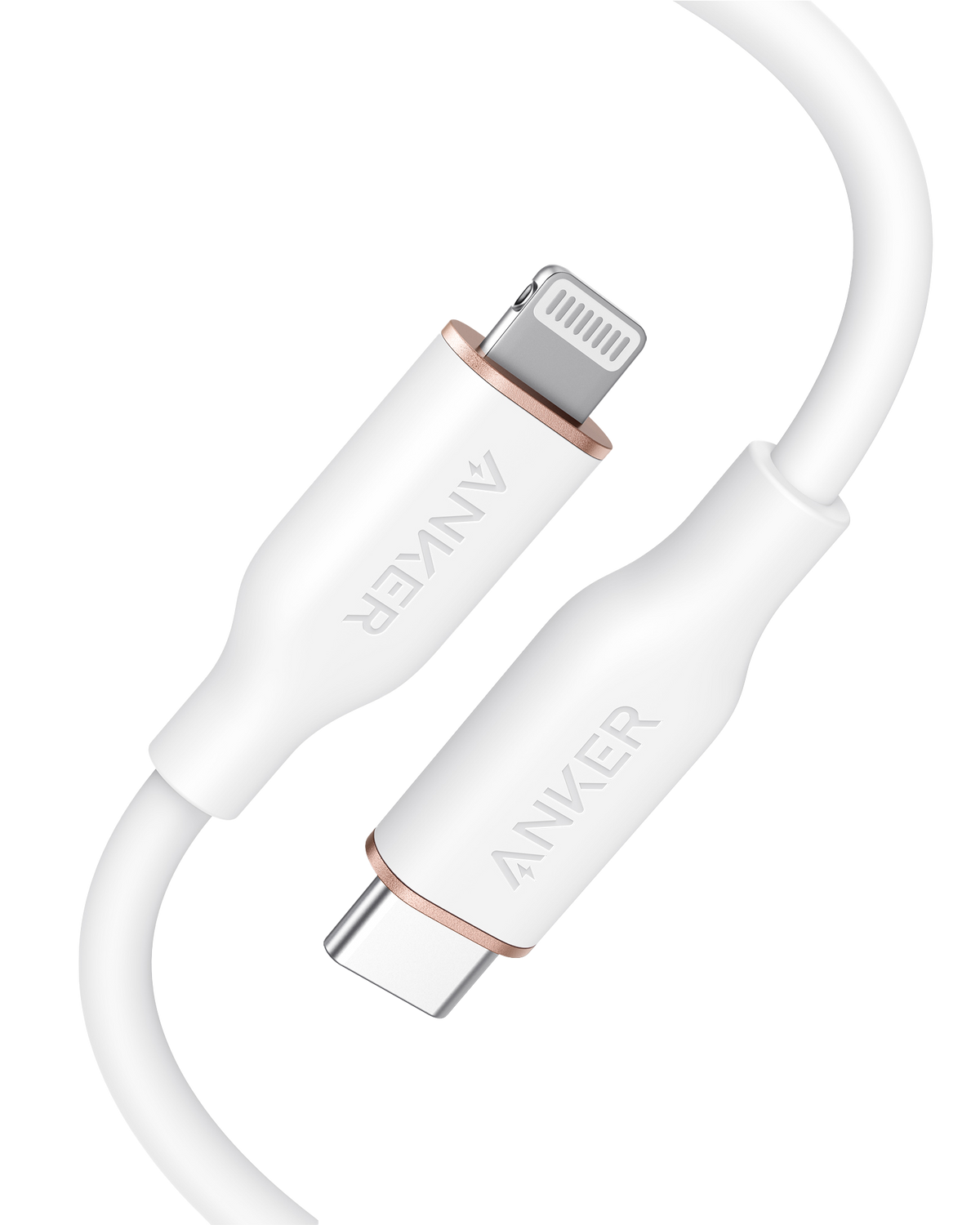 Cable Anker <b>641</b> USB-C a Lightning (Flow, silicona)