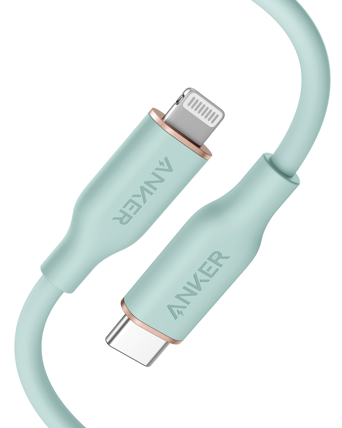 Cable Anker <b>641</b> USB-C a Lightning (Flow, silicona)