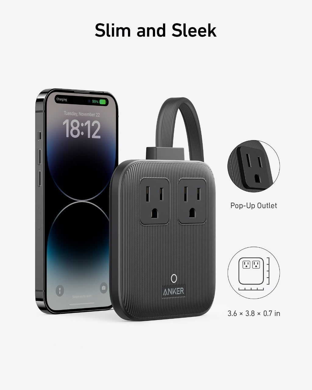 Estación de Carga Anker Nano (6 en 1, 67 W)