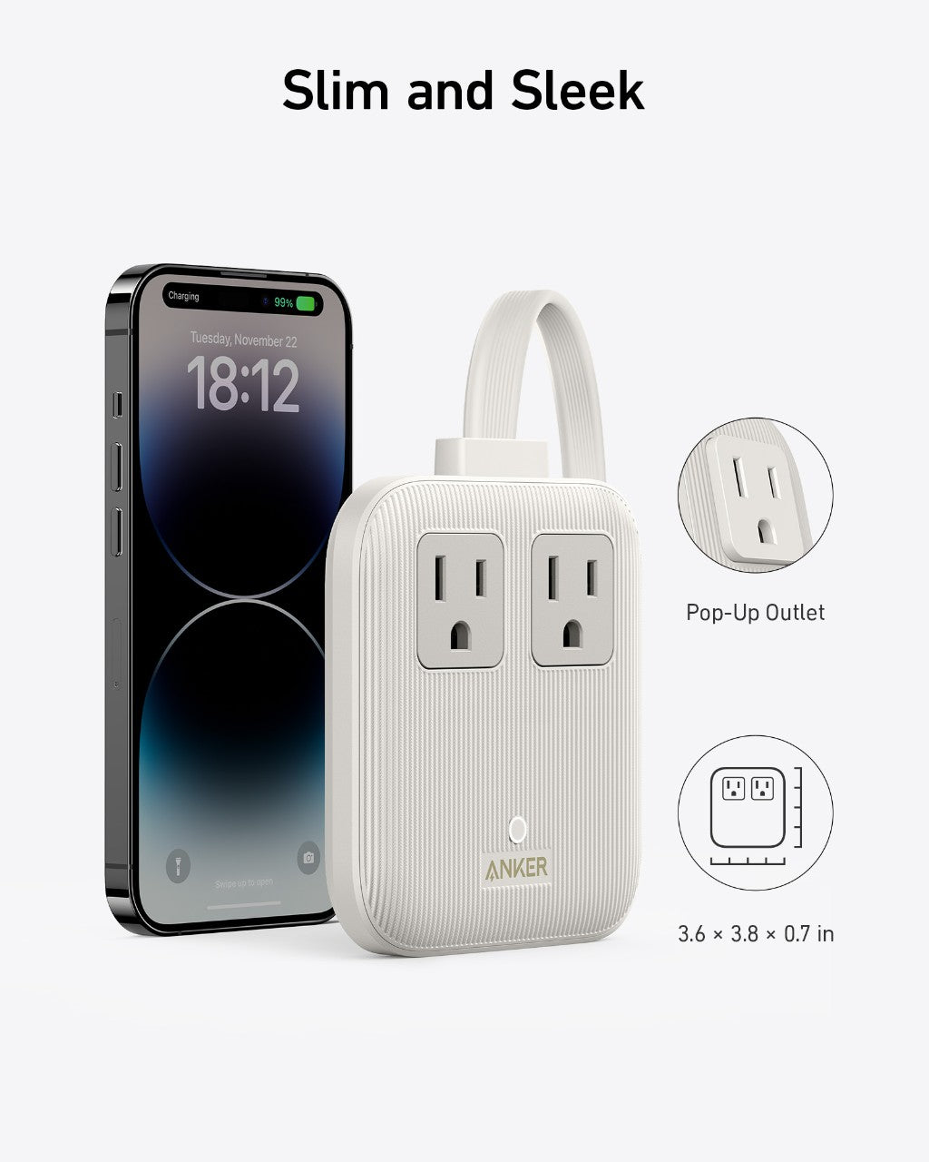Estación de Carga Anker Nano (6 en 1, 67 W)