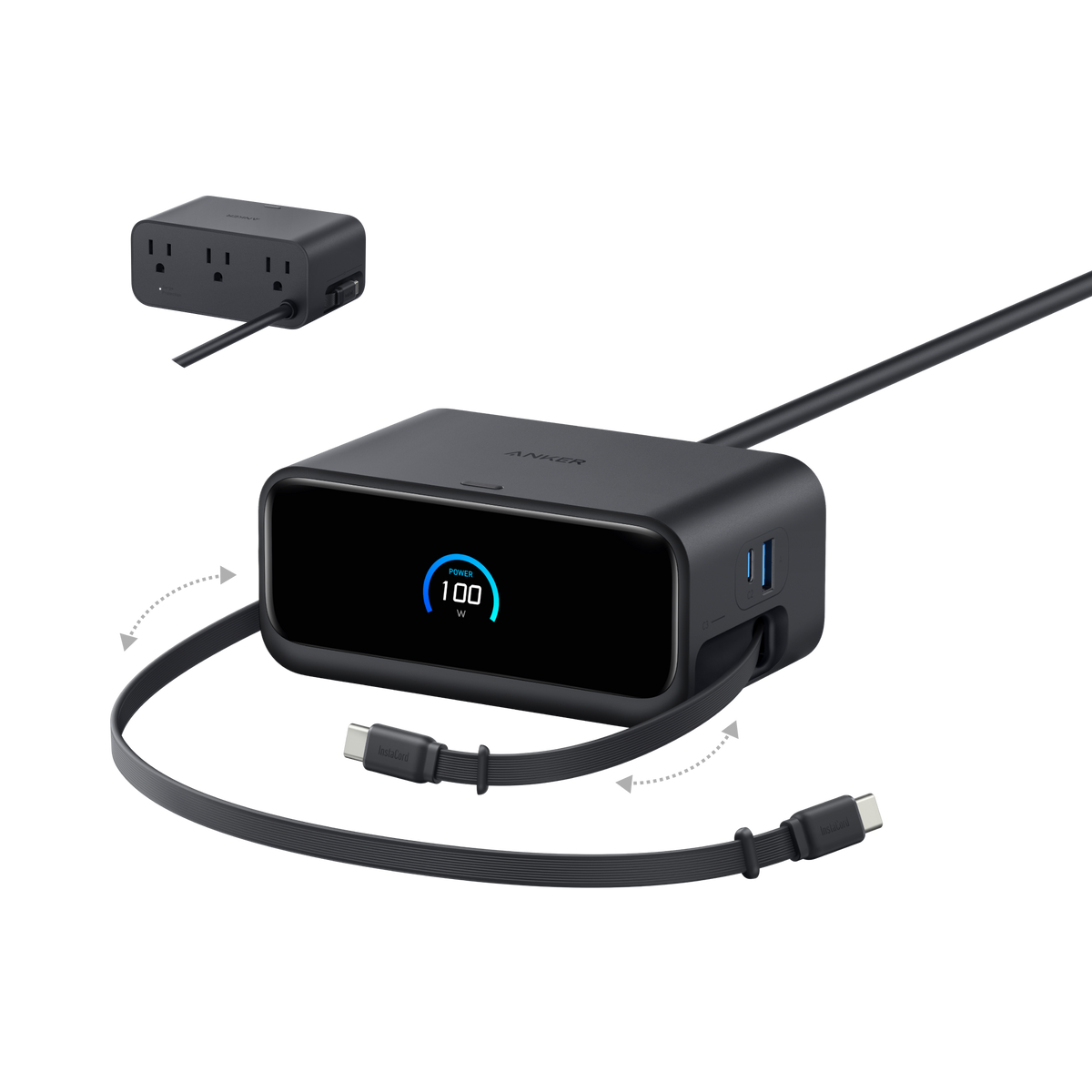 Зарядная станция Anker Nano (7-в-1, 100 Вт)