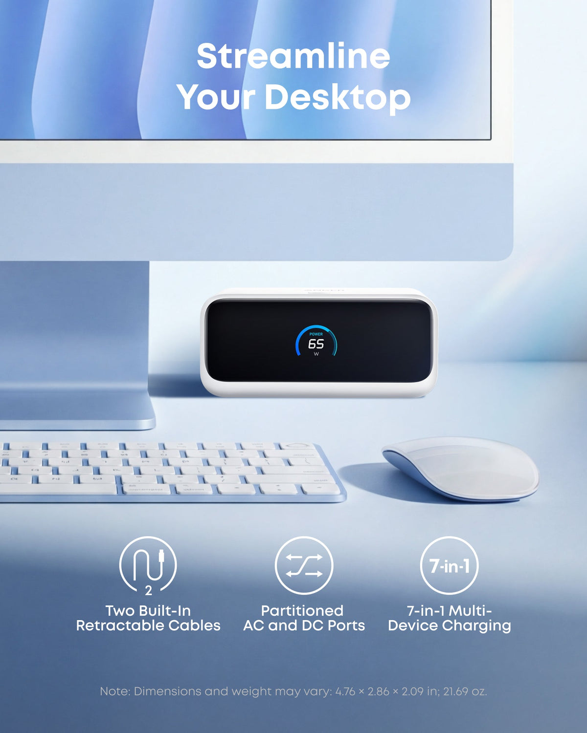 Зарядная станция Anker Nano (7-в-1, 100 Вт)