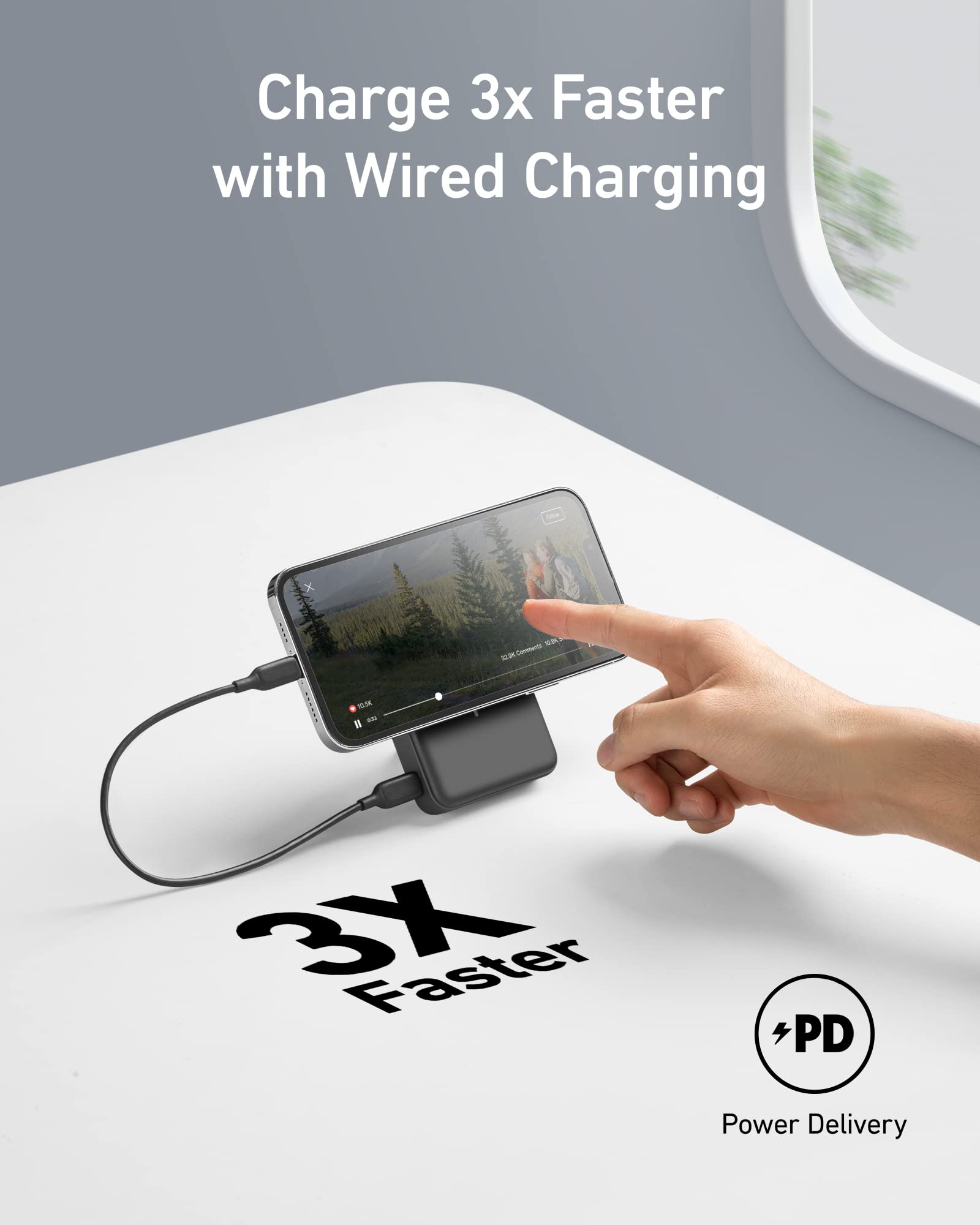 <p>Anker <b>633</b> магнитная батарея</p>