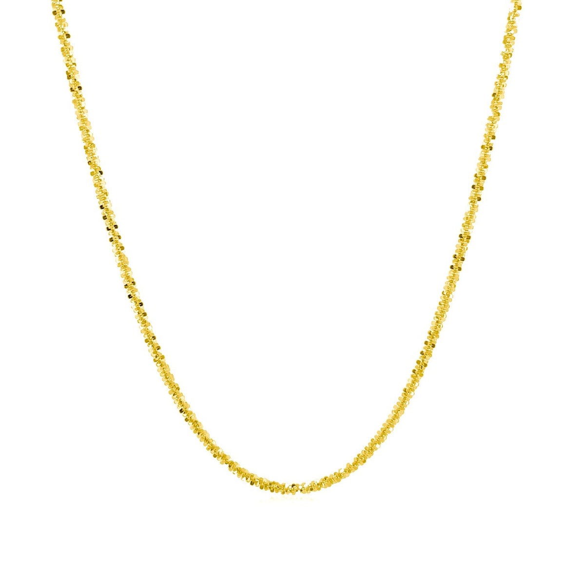 Cadena Brillante de Oro Amarillo 10k 1.50 mm