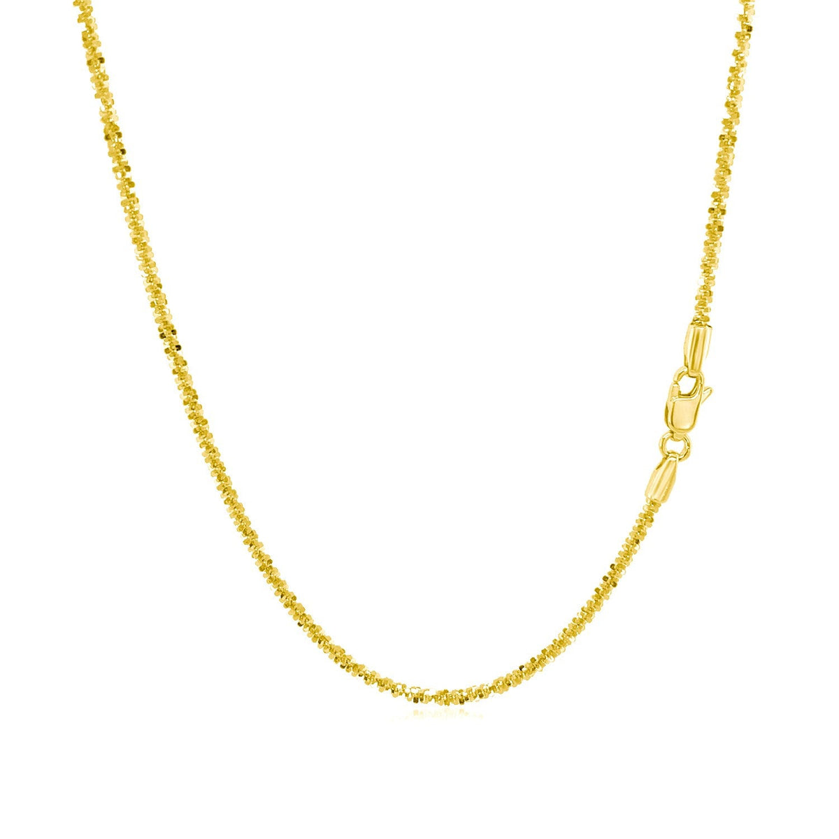 Cadena Brillante de Oro Amarillo 10k 1.50 mm