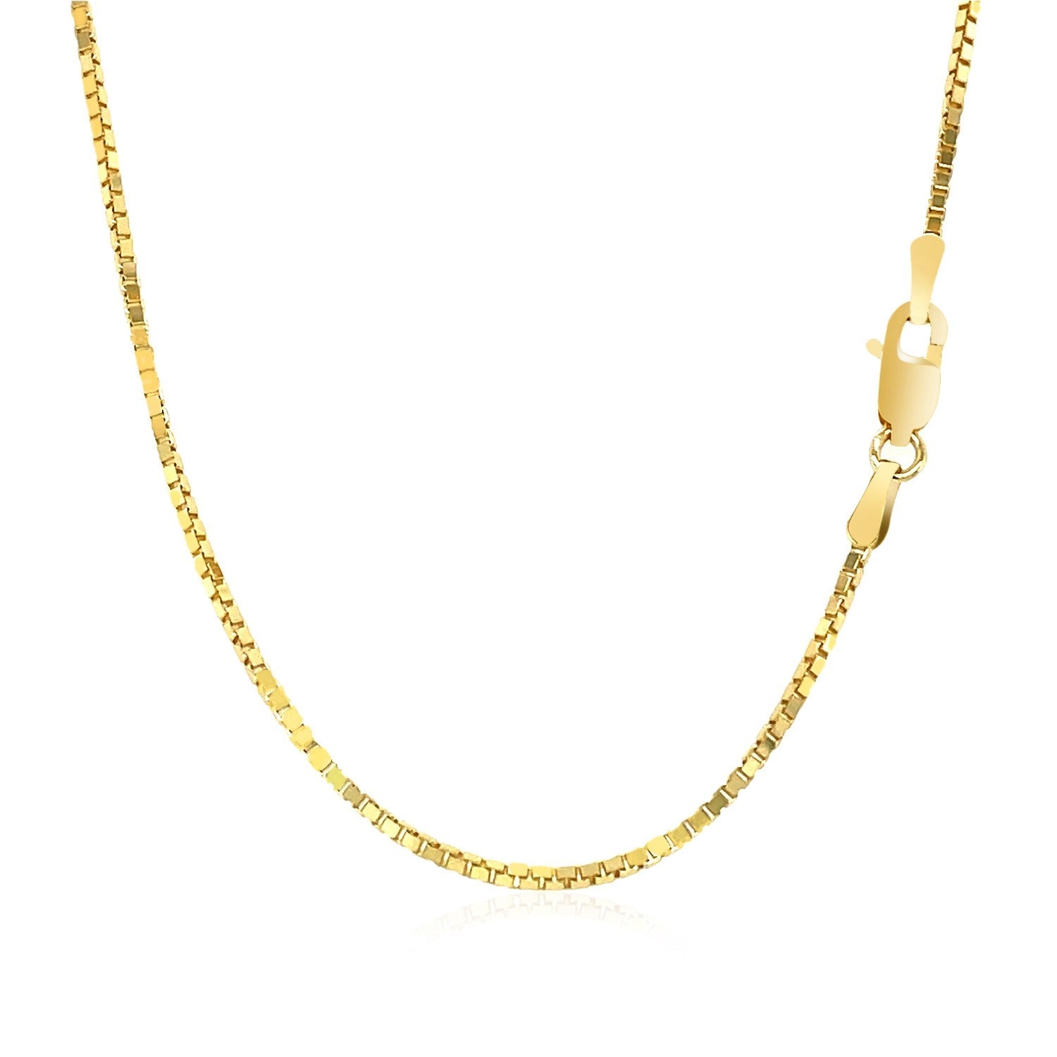 Cadena Clásica de Oro Amarillo de 14k, 1.1mm