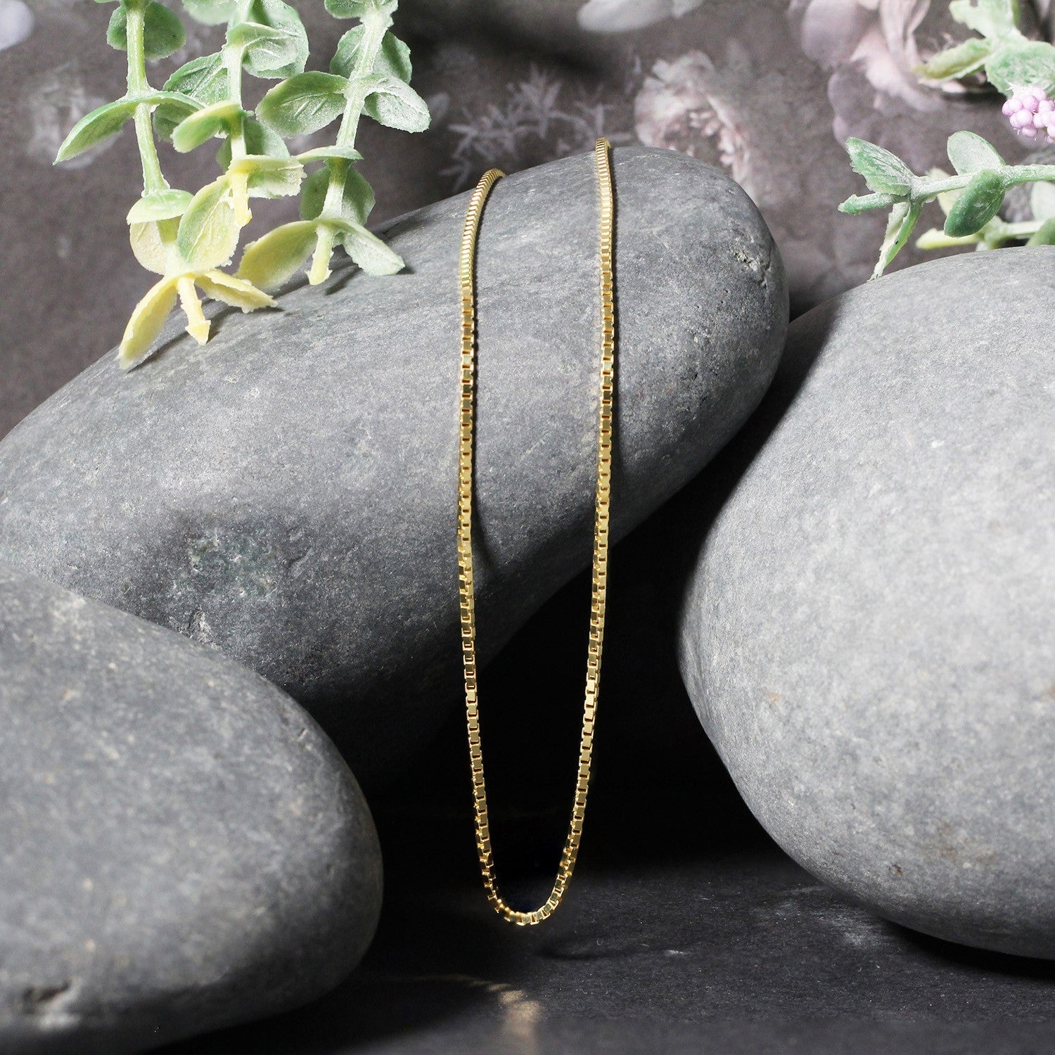 Cadena Clásica de Oro Amarillo de 14k, 1.1mm