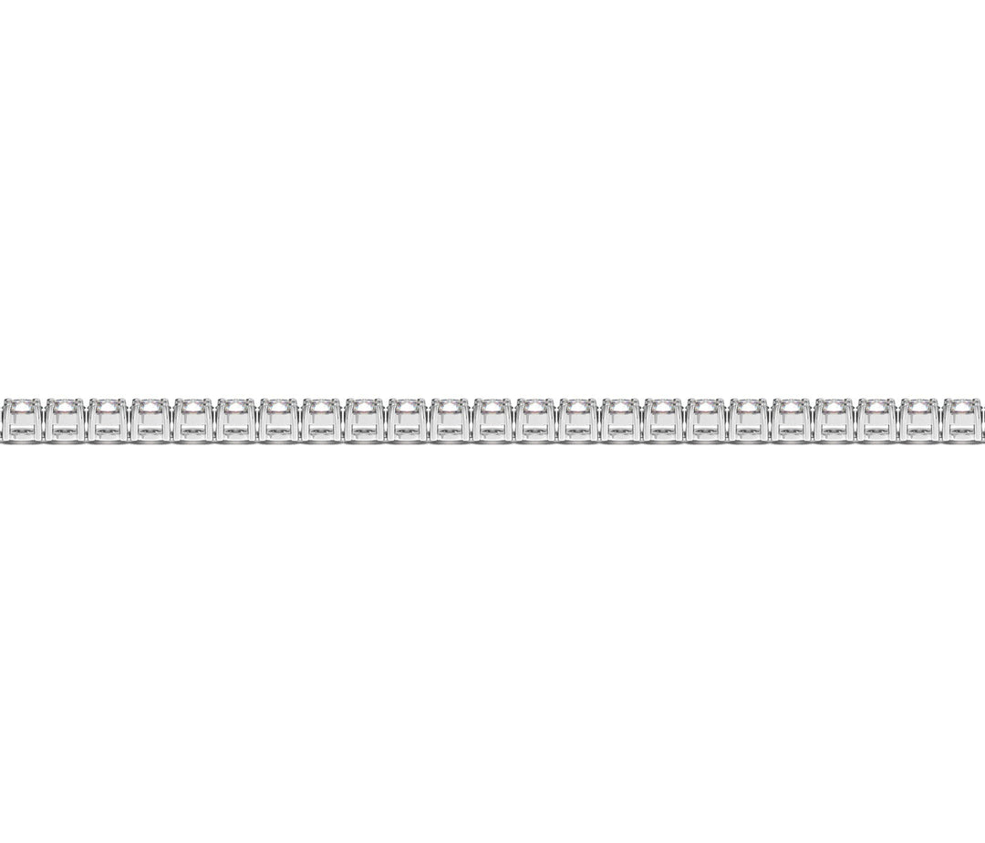 Lab Grown Round Diamond Tennis Bracelet in 14k White Gold (2 cctw F/G  VS2/SI1)