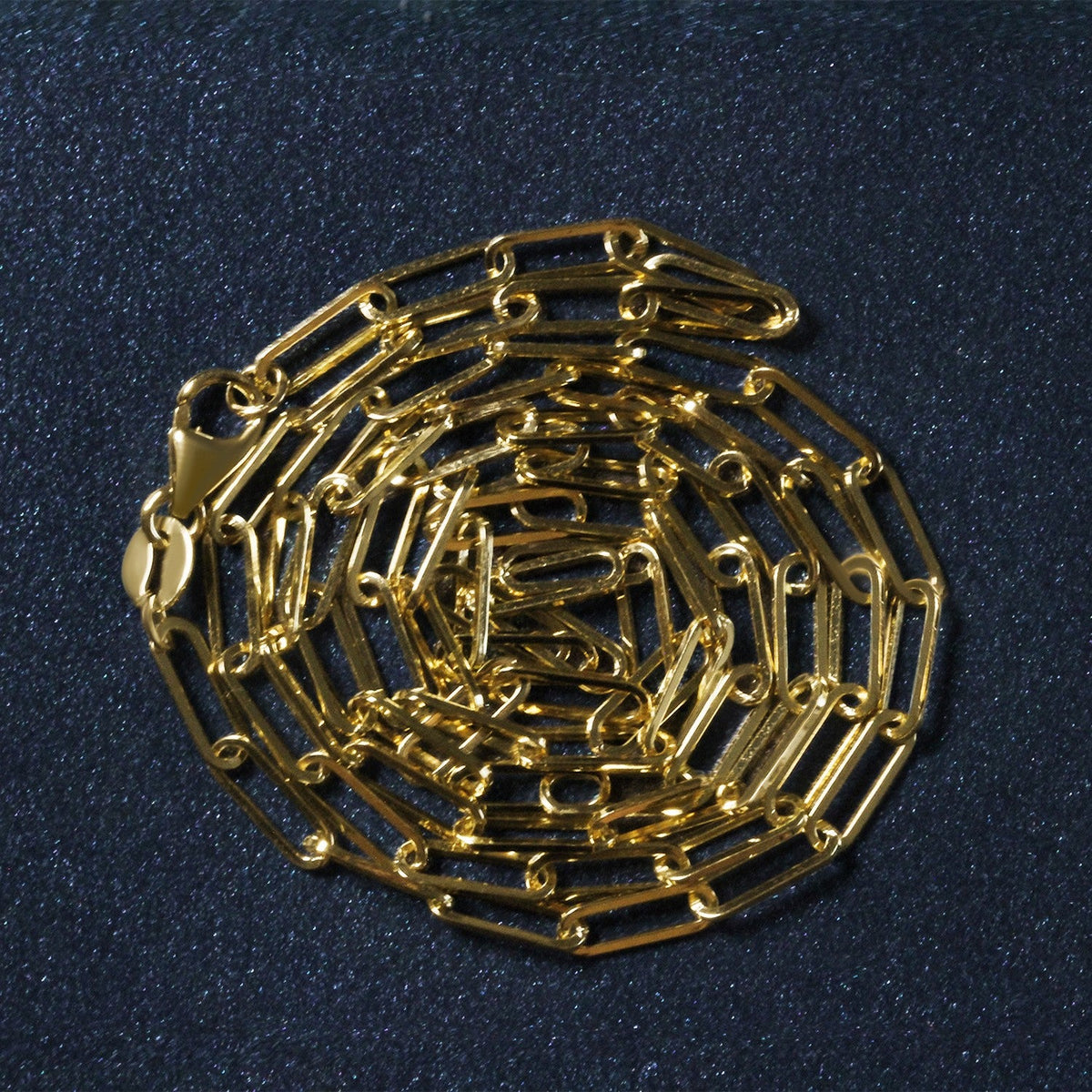 Cadena de eslabones de oro amarillo de 18 K (2.50 mm)