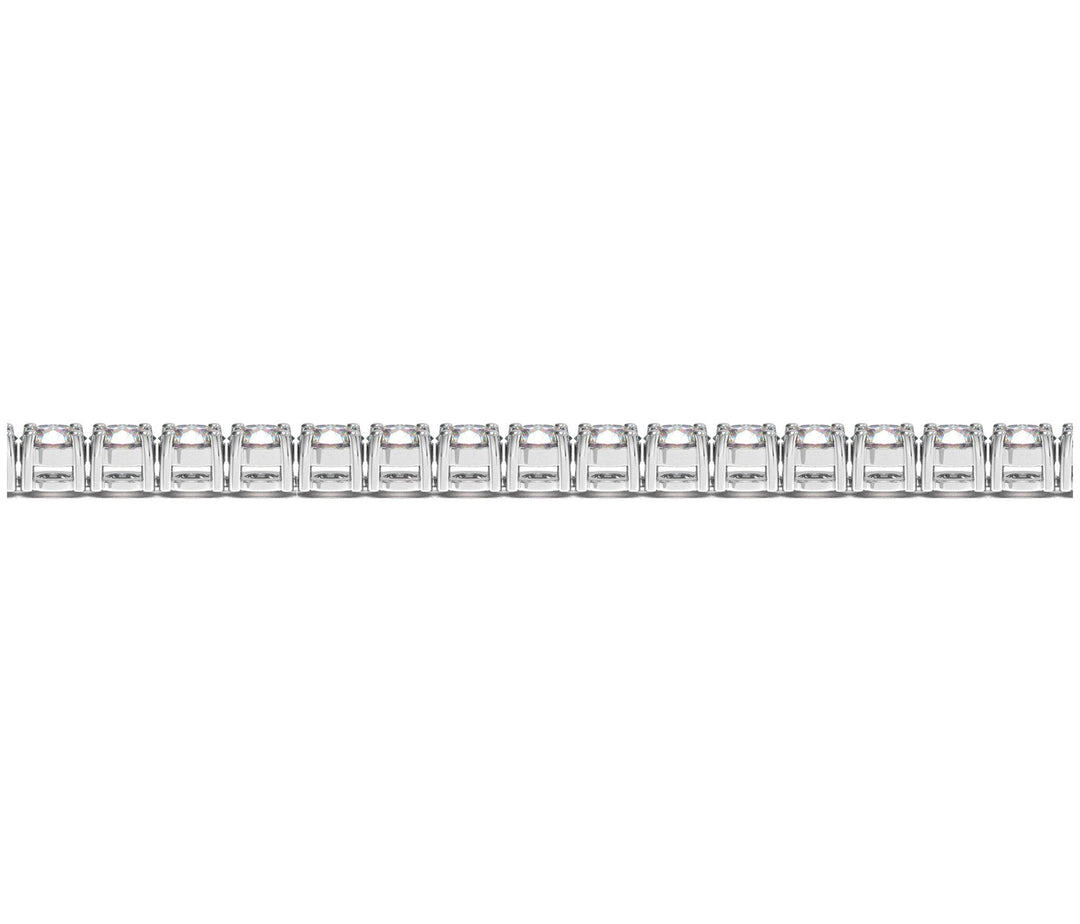 Lab Grown Round Diamond Tennis Bracelet in 14k White Gold (8 cctw F/G  VS2/SI1)