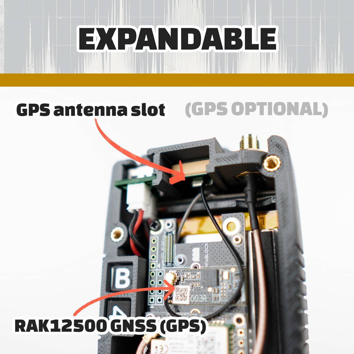 Radio Atlavox M1 Meshtastic™