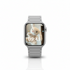 Glacier Grey integrated ceramic Apple Watch strap