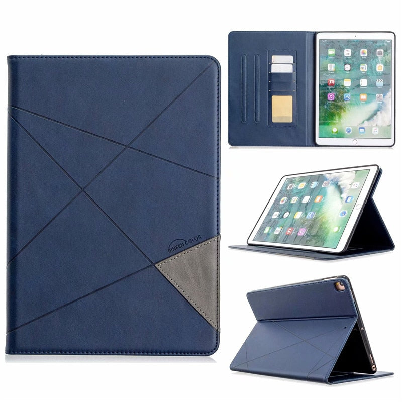 Кожаный чехол с внутренним карманом для iPad