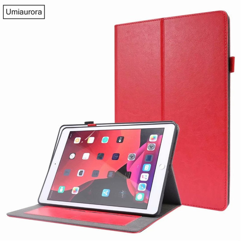 Кожаный чехол с внутренним карманом для iPad
