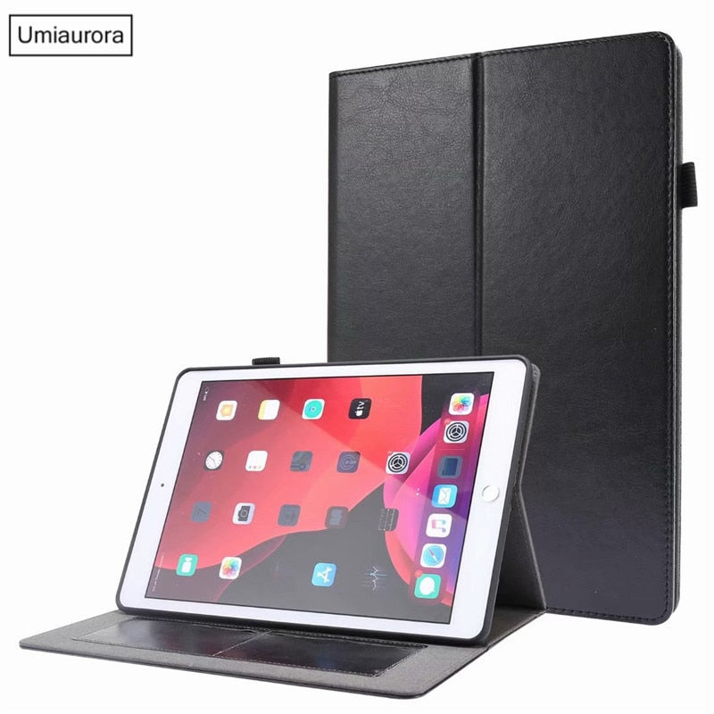 Кожаный чехол с внутренним карманом для iPad