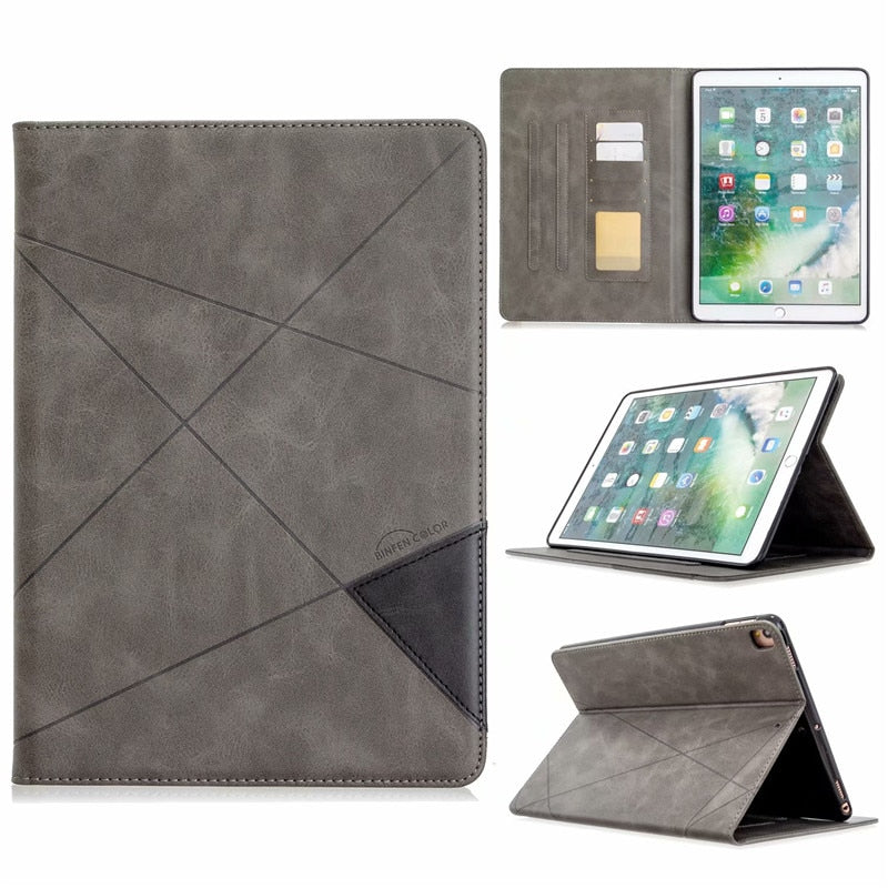 Кожаный чехол с внутренним карманом для iPad