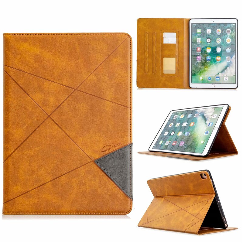 Кожаный чехол с внутренним карманом для iPad