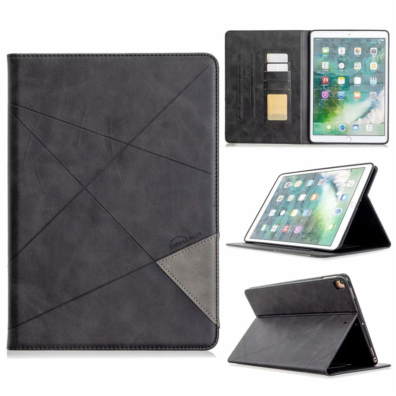 Кожаный чехол с внутренним карманом для iPad