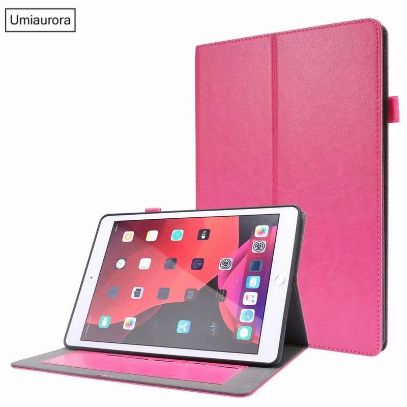 Кожаный чехол с внутренним карманом для iPad