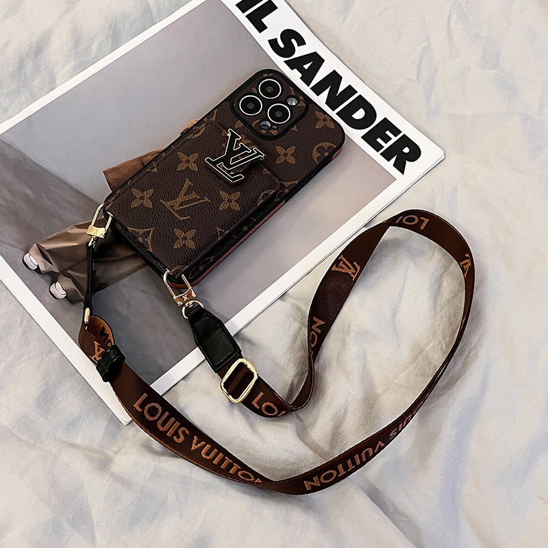 Funda de iPhone con cadena para bolso Lou Card