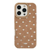Gilt suitable for iphone17 Apple 16promax mobile phone case 15 autumn and winter brown fluff 14 suede 13 anti-drop