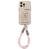 Mirror cute pink cat is suitable for Apple 16 mobile phone case iPhone17ProMax cartoon 12 generation 13 hand rope