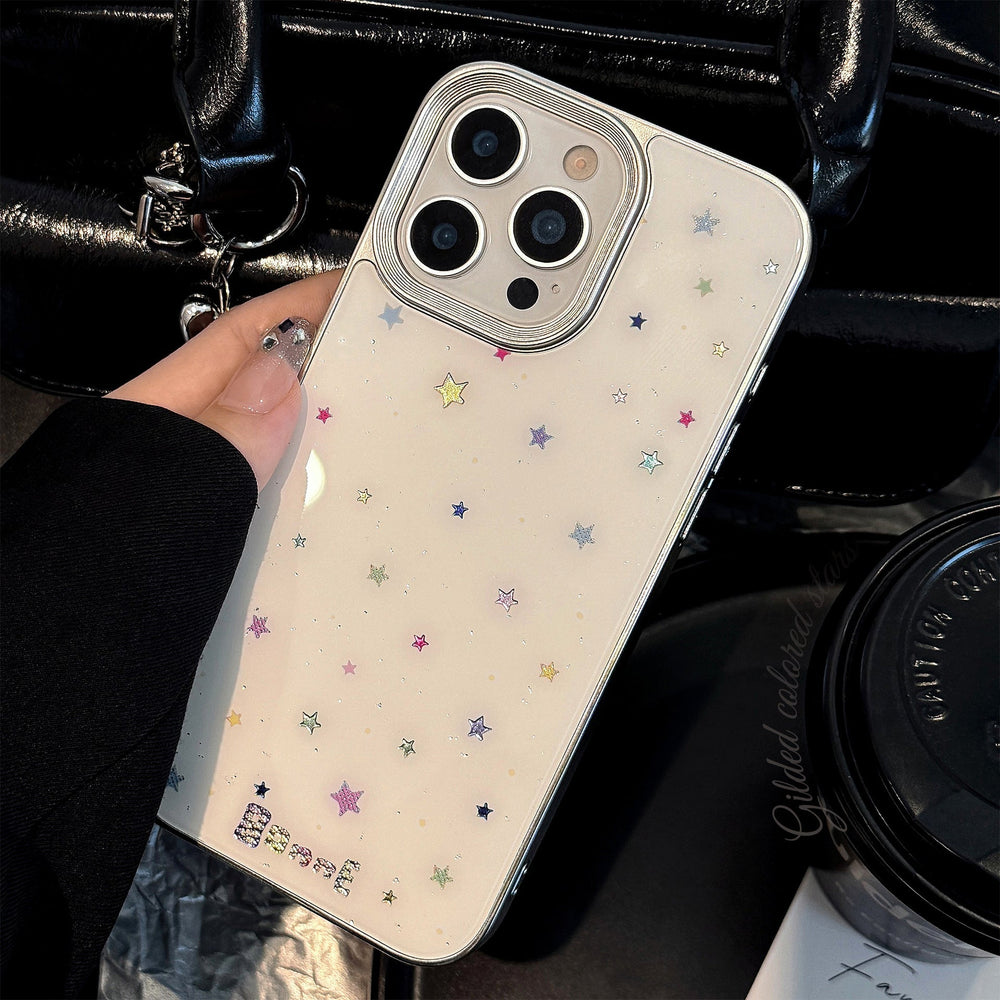 Gilt ins Korean stars Apple 17 mobile phone case 16Pro max for iPhone13 anti-drop 14 niche 11