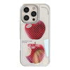Funda dorada para teléfono iPhone 16 Pro Max estrella roja Apple 15 chapado duro 14 para 13 premium 17 Huawei