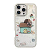 Korean ins electroplated mirror surface is suitable for 16 Apple 15Pro Max mobile phone case iphone17 Puppy Shake Music 13