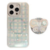 Funda para teléfono móvil Gilt aplicable a iPhone 15 Apple 16Pro Max con lazo giratorio y soporte magnético 14 a cuadros 17