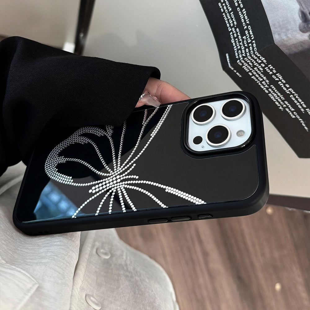 Gilt ins butterfly suitable for 16 apple 15pro max mobile phone case iphone14 acrylic 17 personality Europe and America