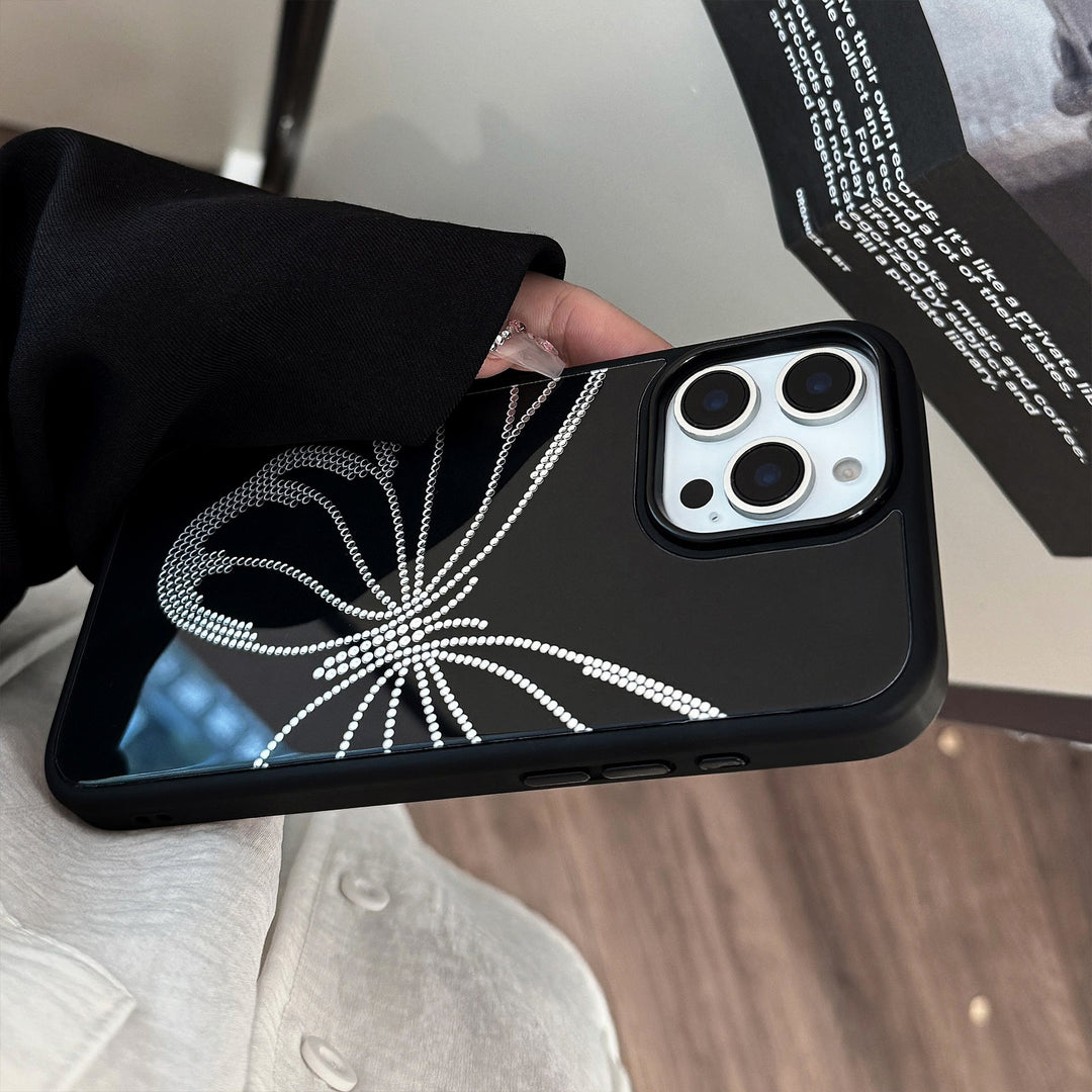 Gilt ins butterfly suitable for 16 apple 15pro max mobile phone case iphone14 acrylic 17 personality Europe and America