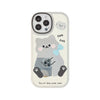 Funda de teléfono móvil ins de gato de dibujos animados, adecuada para iPhone 16, 11 Apple, funda protectora con espejo de maquillaje 15 Pro Max, Xs, 14