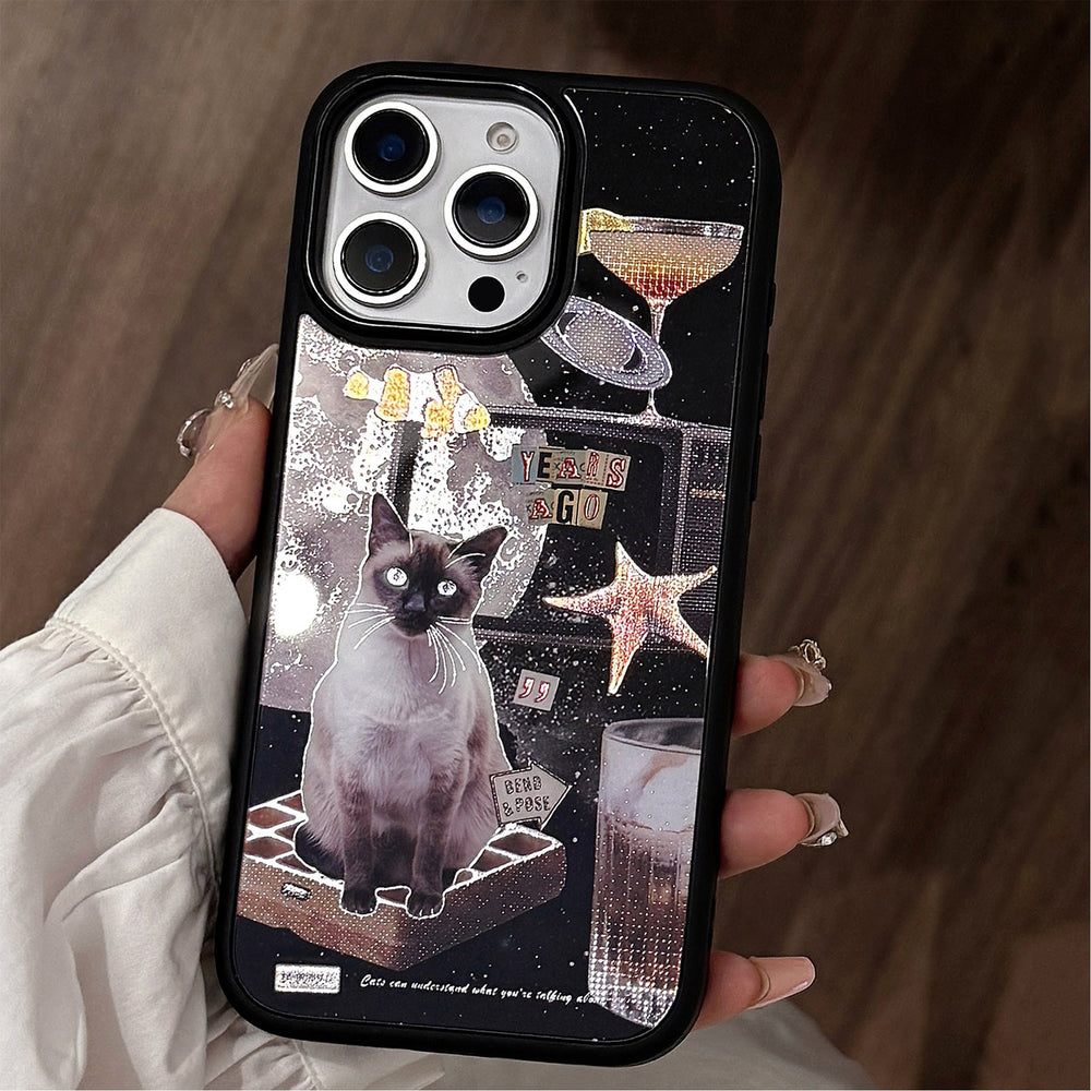 Funda para iPhone 16 dorada, carcasa protectora para Apple 17promax, personalidad 14, aplicable para 12, avanzado 13, generación 15