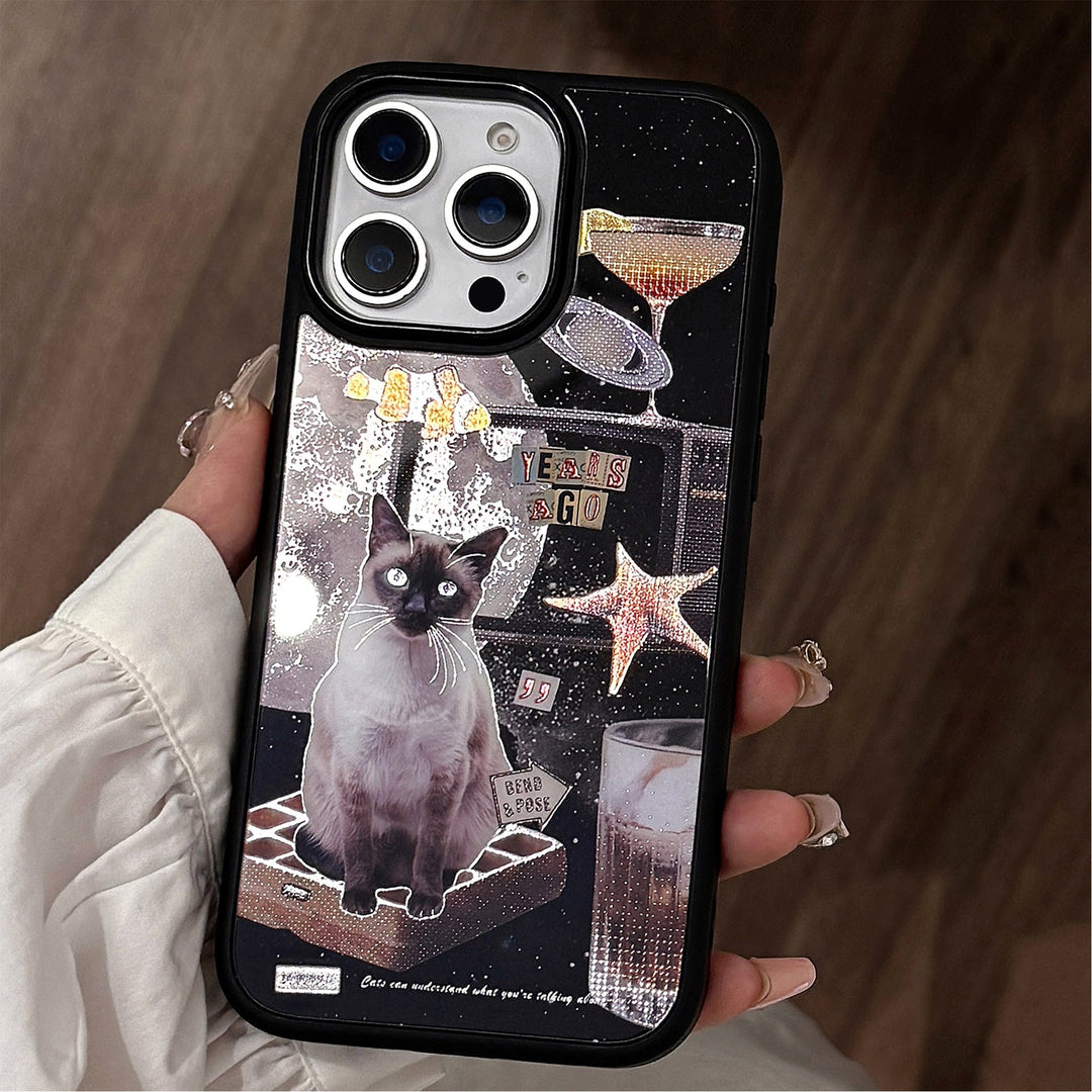 Funda para iPhone 16 dorada, carcasa protectora para Apple 17promax, personalidad 14, aplicable para 12, avanzado 13, generación 15