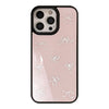 Gilt is suitable for iphone16promax Apple 15 mobile phone case 13 glass 14 light luxury 17 pink bow hair