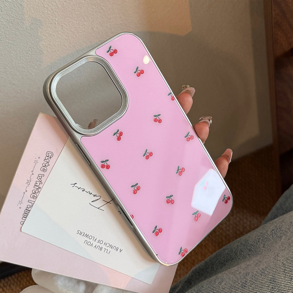 Gilt ins cereza pantalla completa Apple 16 funda de móvil 17pro max adecuada para iPhone15 anti-caída 14 cristal 13